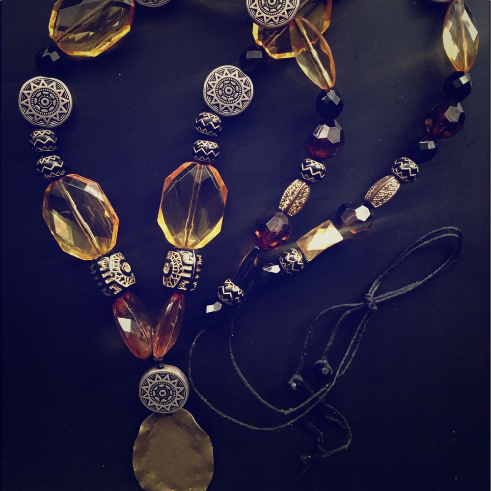 Amber Godess Necklace